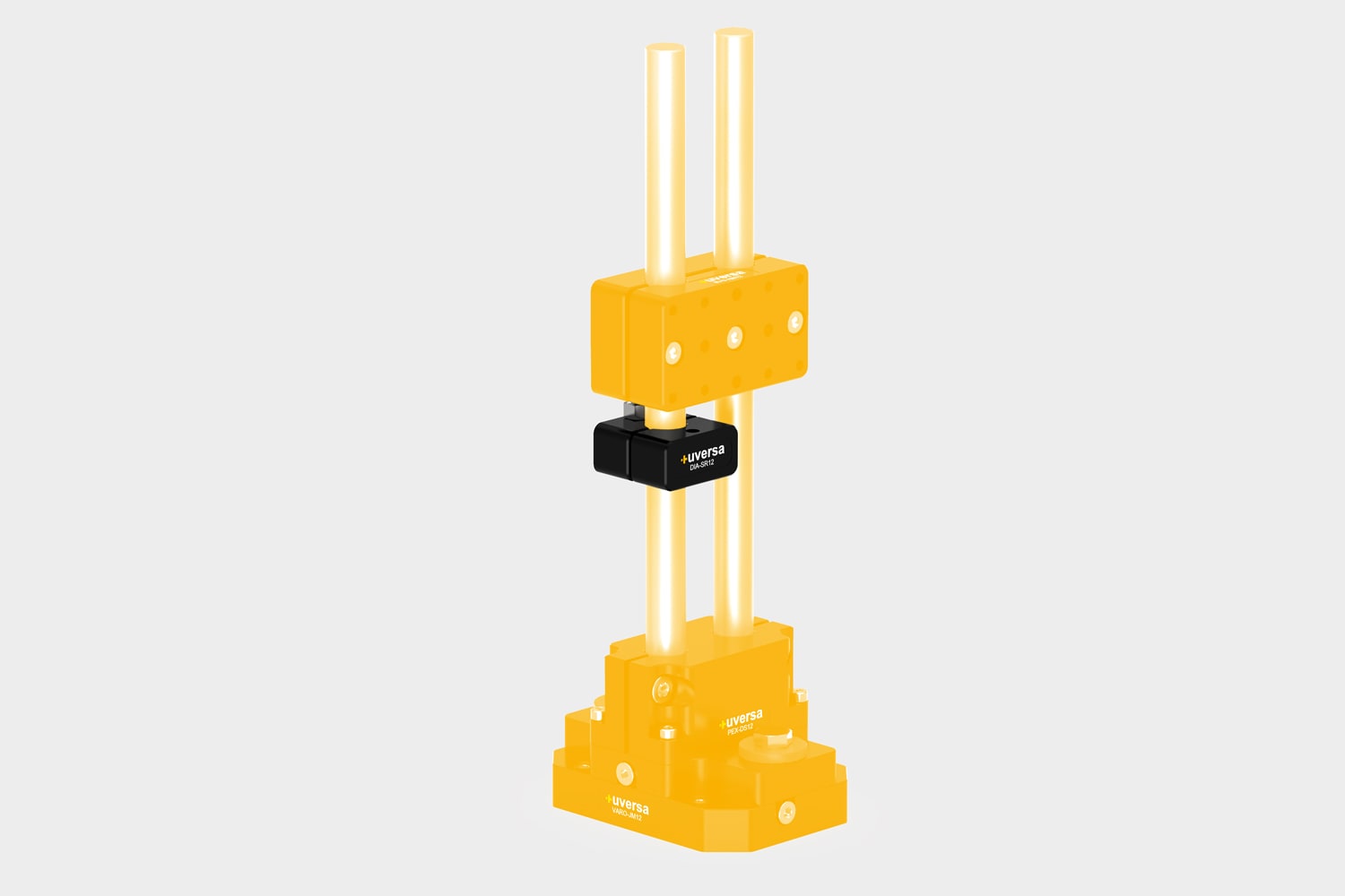 uversa DIA-SR12 adjusting ring in a modular column assembly