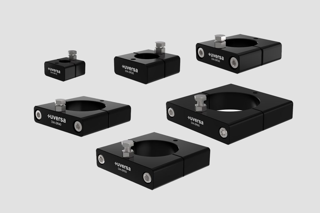 DIA-SR set collars in six different sizes