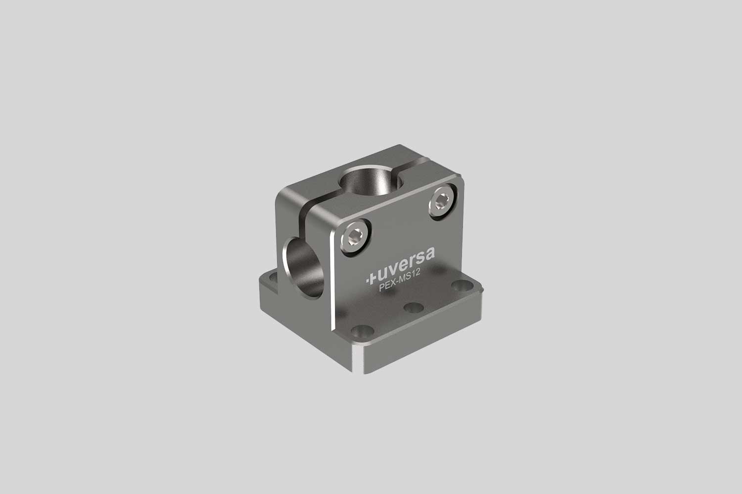 uversa PEX-MS12 mono socket for 12 mm columns, SurTec 650 ESD-conductive finish