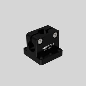 uversa PEX-MS12 mono socket for 12 mm columns, black anodized