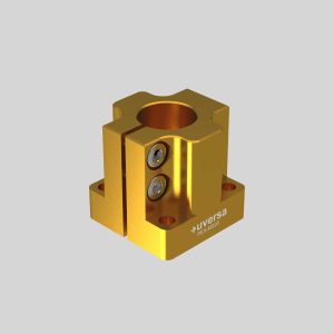 uversa PEX-MS20 mono socket for 20 mm columns, gold anodized