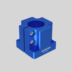 uversa PEX-MS30 mono socket for 30 mm columns, blue anodized