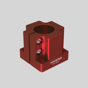 uversa PEX-MS30 mono socket for 30 mm columns, red anodized
