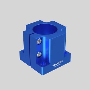 uversa PEX-MS40 mono socket for 40 mm columns, blue anodized