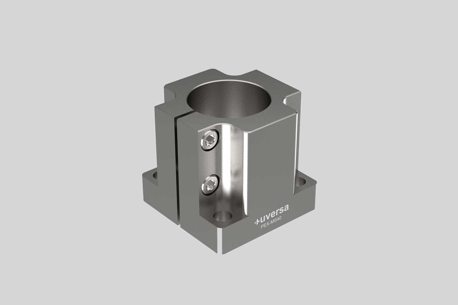 uversa PEX-MS40 mono socket for 40 mm columns, SurTec 650 ESD-conductive finish