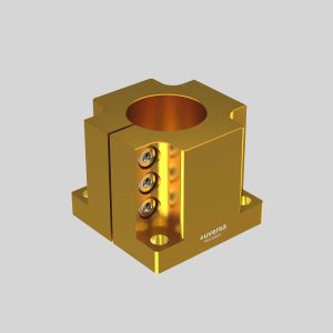 uversa PEX-MS50 mono socket for 50 mm columns, gold anodized