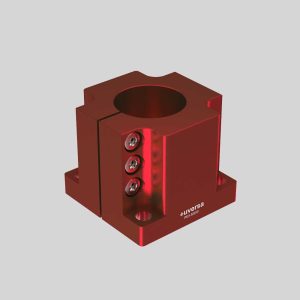 uversa PEX-MS50 mono socket for 50 mm columns, red anodized