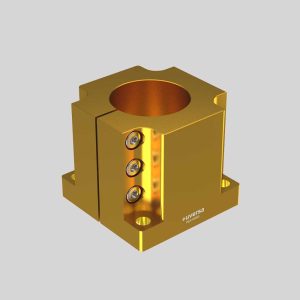 uversa PEX-MS60 mono socket for 60 mm columns, gold anodized